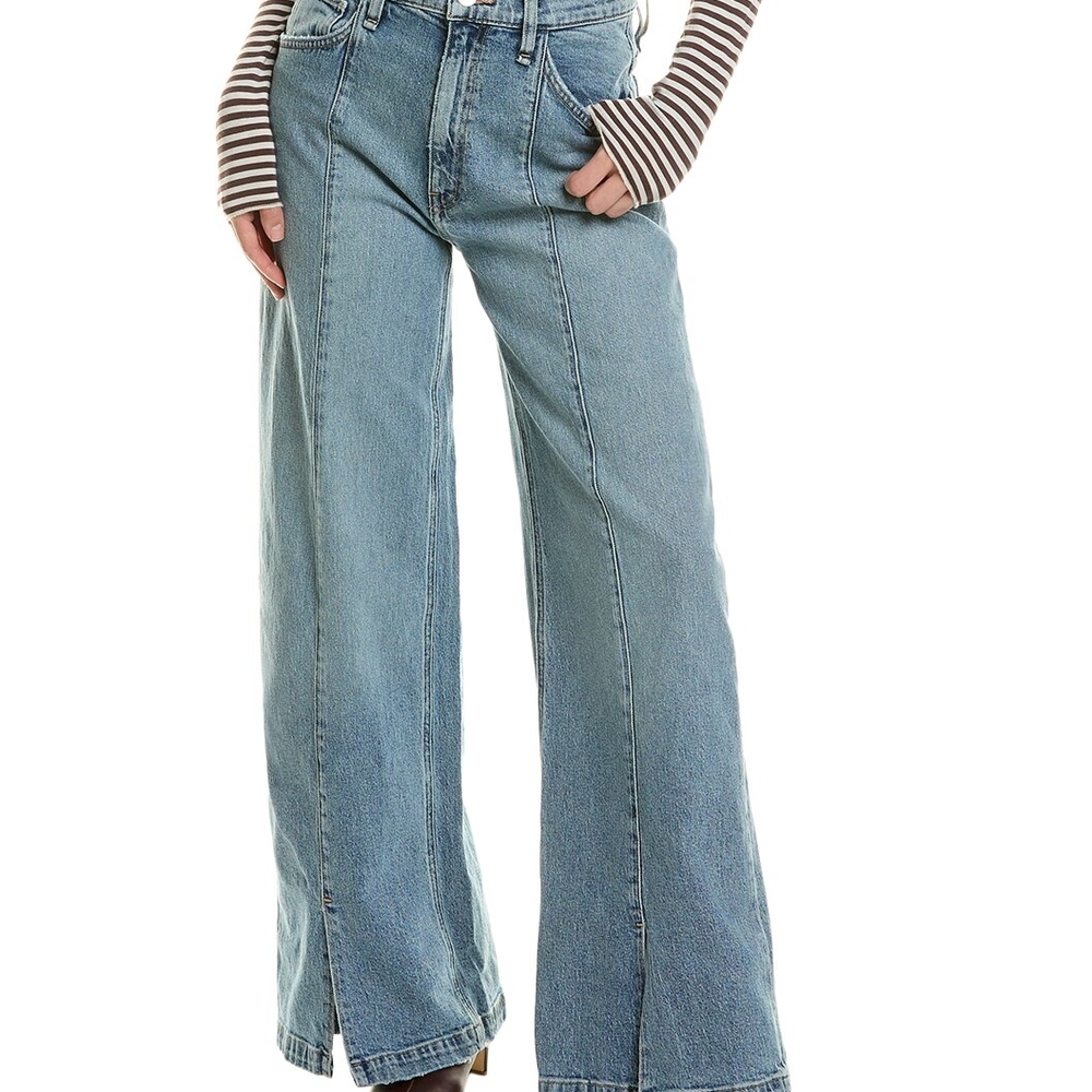75% Off! Hudson Jeans Blue Flare Wide Leg